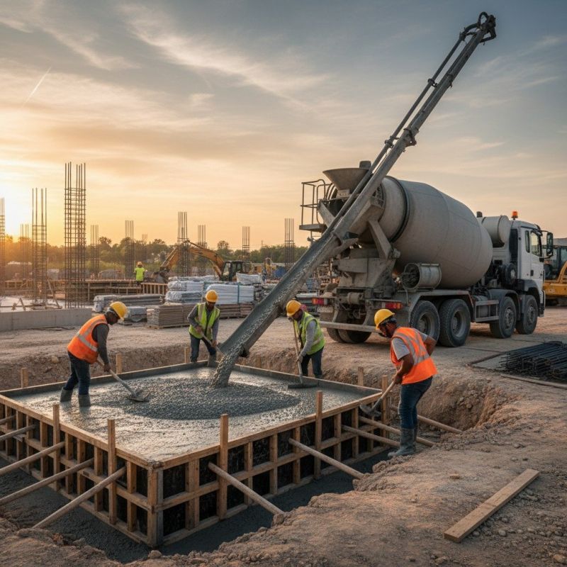 Preparing Commercial Job Sites For Concrete Delivery