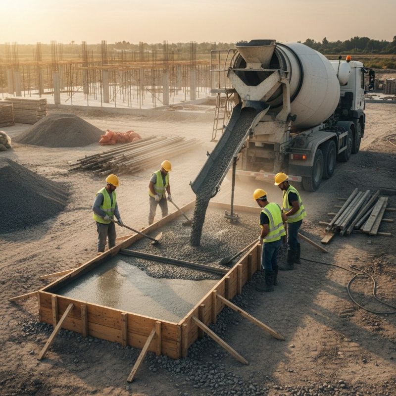 Ready-Mix Concrete Delivery Vs. On-Site Mixing: Key Differences